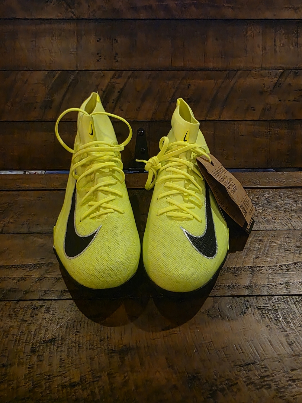 Nike Air Zoom Mercurial Superfly 10 Academy TF Turf Soccer Shoes | Volt/Black - Picture 6 of 6